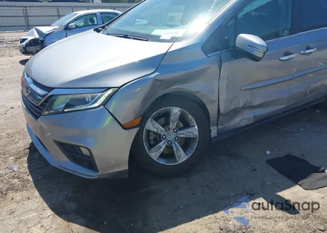 2018 Honda Odyssey Ex-L из США, поврежденный, VIN 5FNRL6H78JB074742